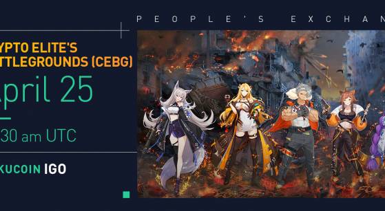 What Is CEBG? CRYPTO ELITE‘S BATTLEGROUNDS (CEBG) is Now Available on KuCoin IGO Platform! Limited Sale of 8,000 Genesis NFTs What Is KuCoin IGO?