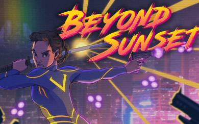 'Beyond Sunset' puts the BOOM in boomer shooter. Cyberpunk! Katana! Real retro tech! PLAY DEMO on Steam