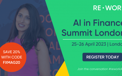 Date change! RE•WORK’s AI in Finance Summit will be held in London on 25-26 April 2023